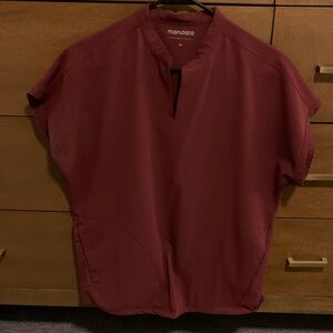 Mandala Dolman Top - Raisin